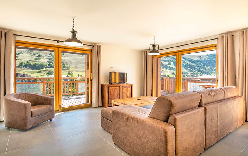 Vacancéole - La Résidence - Appartement 2 pièces cabine 6 personnes LES DEUX ALPES