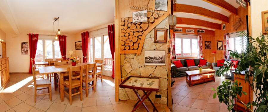 CHALET LES BERGERONNETTES  Appartement 12 personnes LES DEUX ALPES