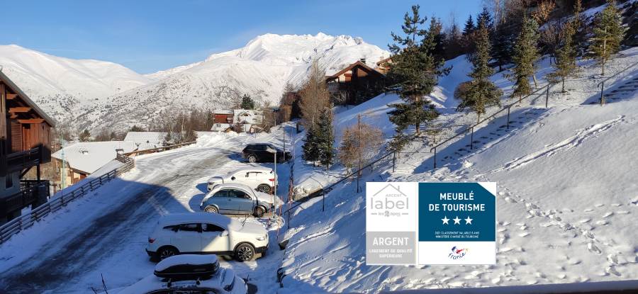 LES BALCONS DES PISTES N° B110 -  Appartement 5 personnes LES DEUX ALPES