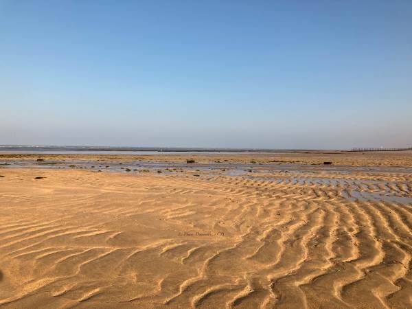 Les vastes plages Normandes, du sable à l’infini..